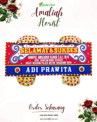 Karangan Bunga Ucapan Selamat cilampeni